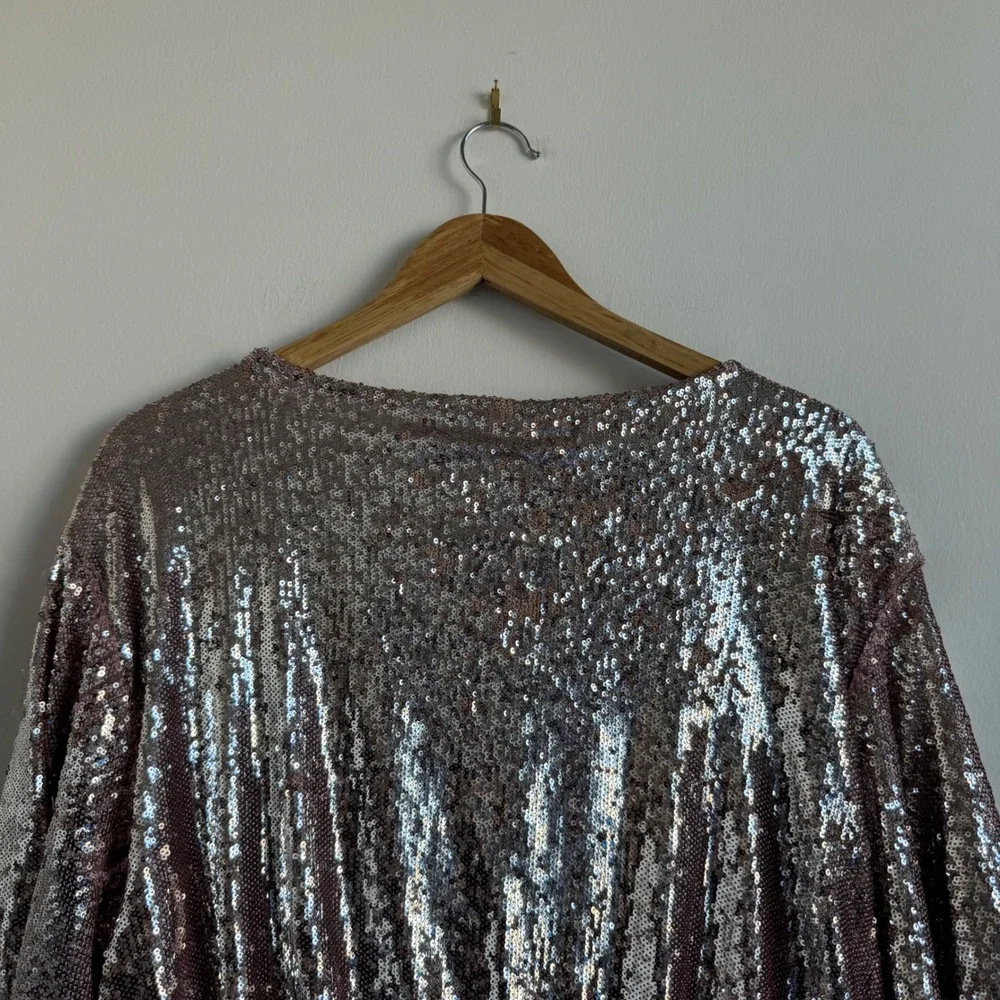 Free People Manuka‎ Sequin Mini Dress Size Medium